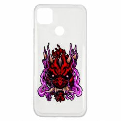 Чехол для Xiaomi Redmi 9c Darth Maul Japanese mask