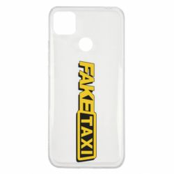 Чехол для Xiaomi Redmi 9c Fake taxi logo 2 - PrintSalon