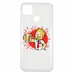 Чехол для Xiaomi Redmi 9c Fallout  boy blood - PrintSalon
