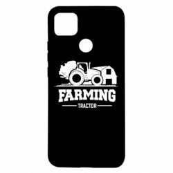 Чехол для Xiaomi Redmi 9c Farming Tractor