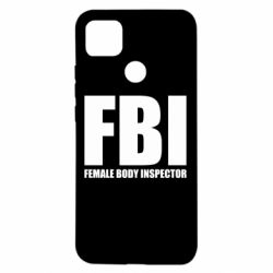 Чехол для Xiaomi Redmi 9c FBI - Female Body Inspector