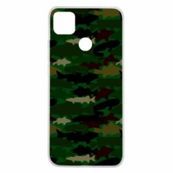 Чохол для Xiaomi Redmi 9c Fisherman Camouflage - PrintSalon