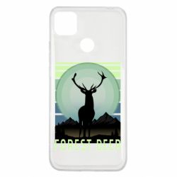 Чехол для Xiaomi Redmi 9c Forest deer