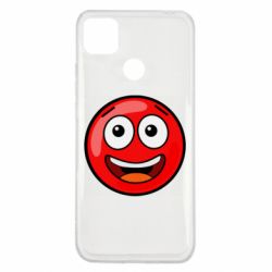 Чехол для Xiaomi Redmi 9c Funny Red Ball - PrintSalon