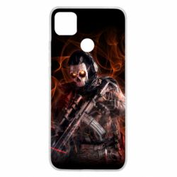 Чохол для Xiaomi Redmi 9c Ghost On Fire