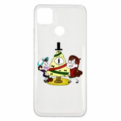 Чехол для Xiaomi Redmi 9c Gravity falls: happy new year - PrintSalon