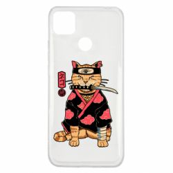 Чехол для Xiaomi Redmi 9c Japanese Akatsuki cat