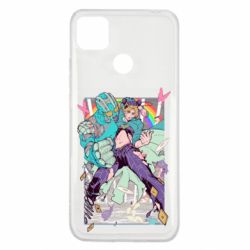 Чехол для Xiaomi Redmi 9c Jojo's bizzare poster - PrintSalon