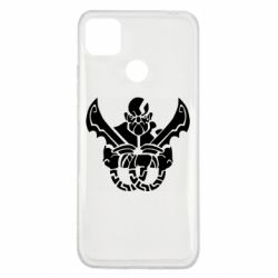 Чехол для Xiaomi Redmi 9c Kratos silhouette