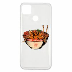 Чехол для Xiaomi Redmi 9c Kurama in ramen - PrintSalon