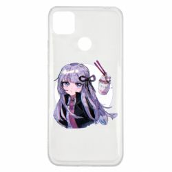 Чехол для Xiaomi Redmi 9c Kyoko Kirigiri glitch art - PrintSalon