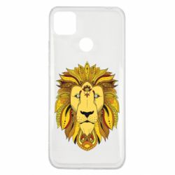 Чехол для Xiaomi Redmi 9c Lion art-PrintSalon Чехол для Xiaomi Redmi 9c Lion art