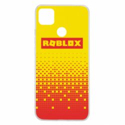 Чехол для Xiaomi Redmi 9c Logo and squares - PrintSalon