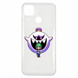 Чохол для Xiaomi Redmi 9c Luigi and King Boo - PrintSalon
