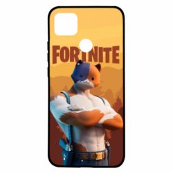 Чехол для Xiaomi Redmi 9c Meowscles and logo