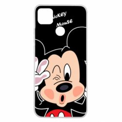 Чехол для Xiaomi Redmi 9c Mickey Kiss - PrintSalon