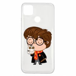 Чехол для Xiaomi Redmi 9c Милый Гарри с совой - PrintSalon