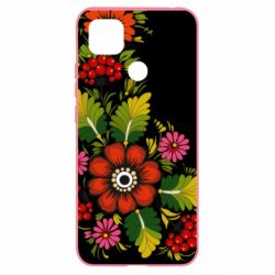 Чохол для Xiaomi Redmi 9c Петриківський розпис - PrintSalon