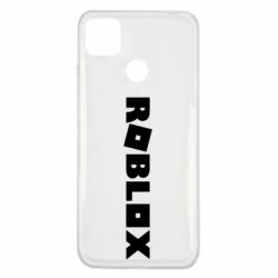 Чехол для Xiaomi Redmi 9c Roblox inscription - PrintSalon