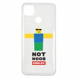 Чехол для Xiaomi Redmi 9c Roblox Not Noob - PrintSalon