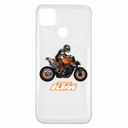 Чехол для Xiaomi Redmi 9c Sport Bike Art - PrintSalon
