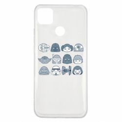 Чехол для Xiaomi Redmi 9c Star wars icons