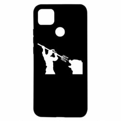 Чехол для Xiaomi Redmi 9c Тризубом по морде - PrintSalon