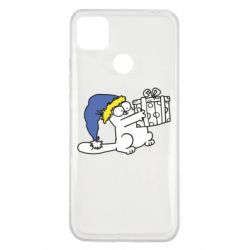 Чехол для Xiaomi Redmi 9c Украинский кот саймона с подарком