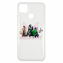 Чохол для Xiaomi Redmi 9c Valorant characters
