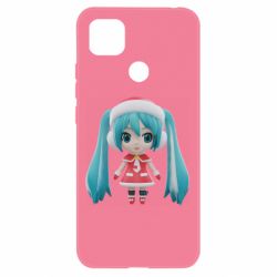 Чехол для Xiaomi Redmi 9c Winter Hatsune Miku