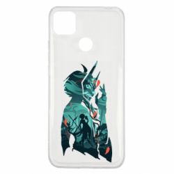 Чехол для Xiaomi Redmi 9c Xiao silhouette - PrintSalon
