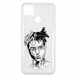 Чехол для Xiaomi Redmi 9c XXXTentacion Monochrome Art - PrintSalon