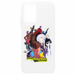 Чехол для Xiaomi Redmi Note 10 4G/10s Cyberpunk: Edgerunners - PrintSalon