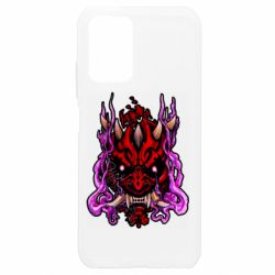 Чехол для Xiaomi Redmi Note 10 4G/10s Darth Maul Japanese mask - PrintSalon