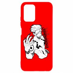 Чехол для Xiaomi Redmi Note 10 4G/10s Demon Sukuna art - PrintSalon