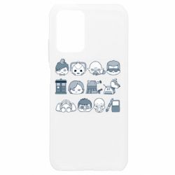 Чехол для Xiaomi Redmi Note 10 4G/10s Doctor who icons - PrintSalon