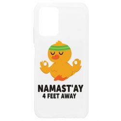 Чехол для Xiaomi Redmi Note 10 4G/10s Duck Namast'ay Away - PrintSalon