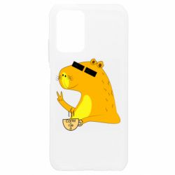 Чехол для Xiaomi Redmi Note 10 4G/10s Капибара Программист - PrintSalon