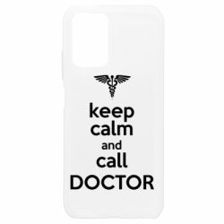 Чехол для Xiaomi Redmi Note 10 4G/10s Keep Calm And Call Doctor - PrintSalon