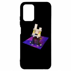 Чехол для Xiaomi Redmi Note 10 4G/10s Minecraft King - PrintSalon