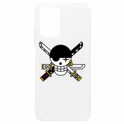 Чехол для Xiaomi Redmi Note 10 4G/10s One Piece Zoro logo - PrintSalon