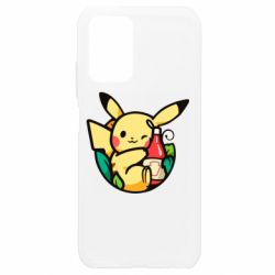 Чехол для Xiaomi Redmi Note 10 4G/10s Pikachu with ketchup - PrintSalon