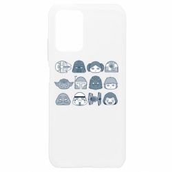 Чехол для Xiaomi Redmi Note 10 4G/10s Star wars icons - PrintSalon