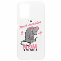 Чехол для Xiaomi Redmi Note 10 4G/10s The Most amazing mom in the world - PrintSalon
