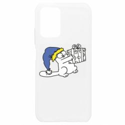 Чехол для Xiaomi Redmi Note 10 4G/10s Украинский кот саймона с подарком - PrintSalon