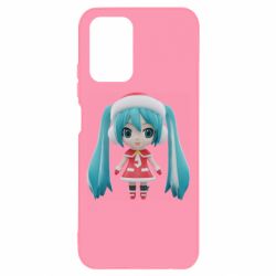 Чехол для Xiaomi Redmi Note 10 4G/10s Winter Hatsune Miku - PrintSalon