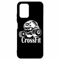 Чехол для Xiaomi Redmi Note 10 4G/10s Angry CrossFit - PrintSalon