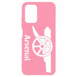 Чехол для Xiaomi Redmi Note 10 4G/10s Arsenal simple logo - PrintSalon