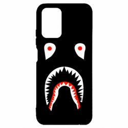 Чехол для Xiaomi Redmi Note 10 4G/10s Bape shark logo - PrintSalon