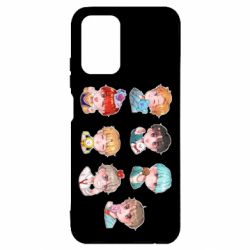 Чехол для Xiaomi Redmi Note 10 4G/10s BTS cute boys - PrintSalon